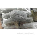 Widely used low price plastic wire mesh scourer